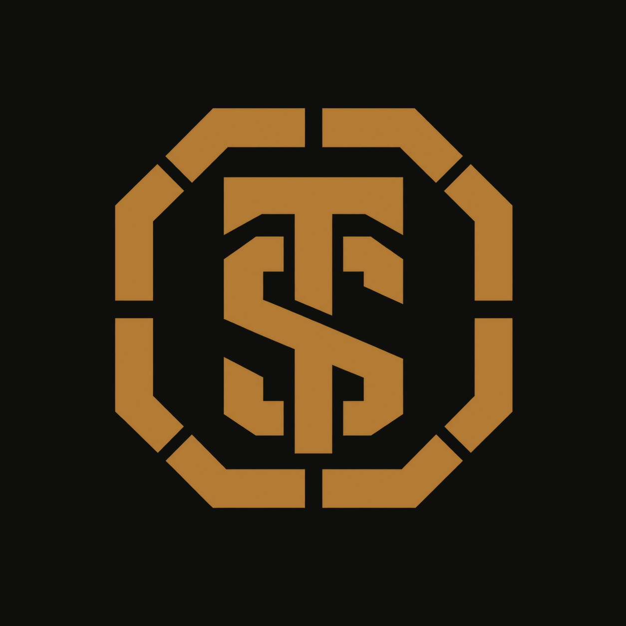 The Trades Syndicate octagonal TS emblem
